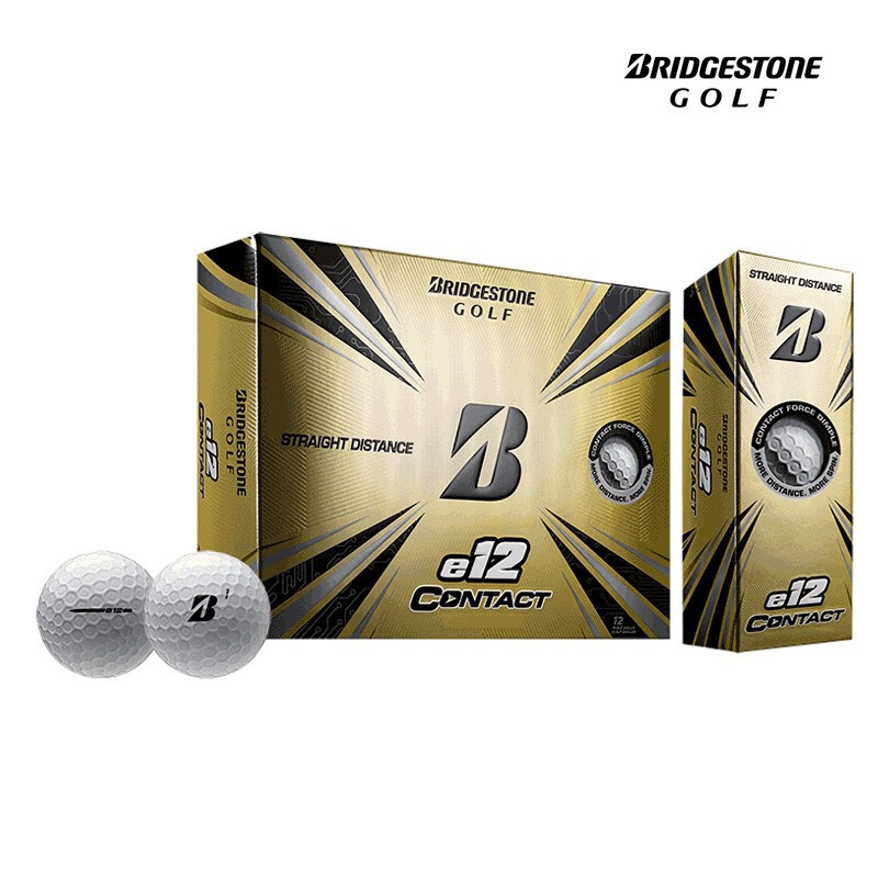 BRIDGESTONE普利司通高尔夫球E12系列日本进口golf三层球团购 - 图2