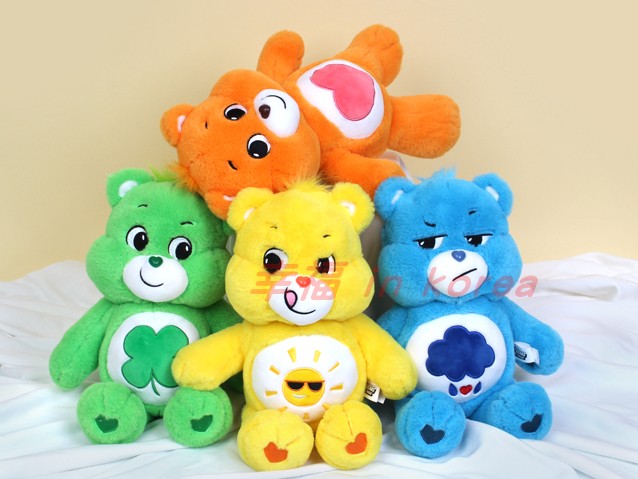 韩国代购正品張敬軒carebears爱心熊易怒熊jellybubble彩虹熊-图0