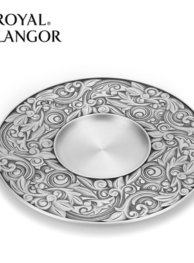 皇家雪兰莪ROYAL SELANGOR进口锡制奖牌定制家居饰品手工摆件圆盘