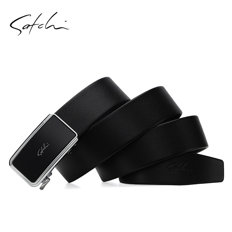 沙驰男真皮商务送礼休闲纯牛皮皮带 satchi沙驰腰带/皮带/腰链