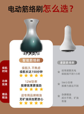 电动经络刷全身通用揉腹仪瘦肚子神器腹部按摩经络疏通刮腿部刮痧