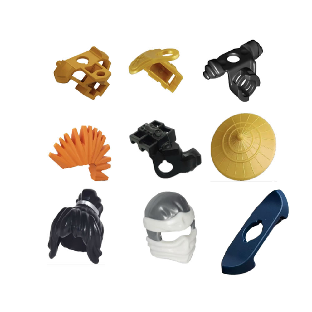 LEGO乐高 幻影忍者人仔零件配件 肩甲 头盔头发 单双肩甲正品特价 - 图0