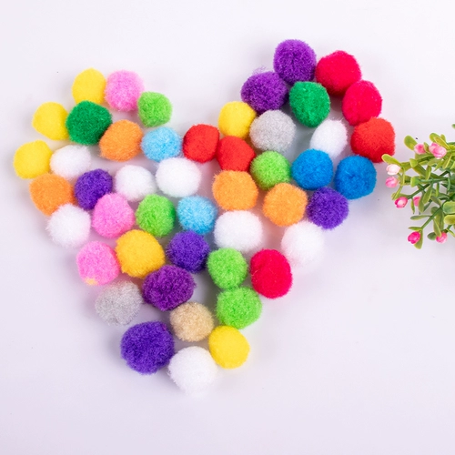 Детский фугу мяч ручной работы для детского сада, креативный декоративный аксессуар, 2см, плюшевый, DIY