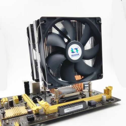 6铜管CPU散热器1700 2011台式机X79 X99intel服务器12CM风扇1151 - 图2