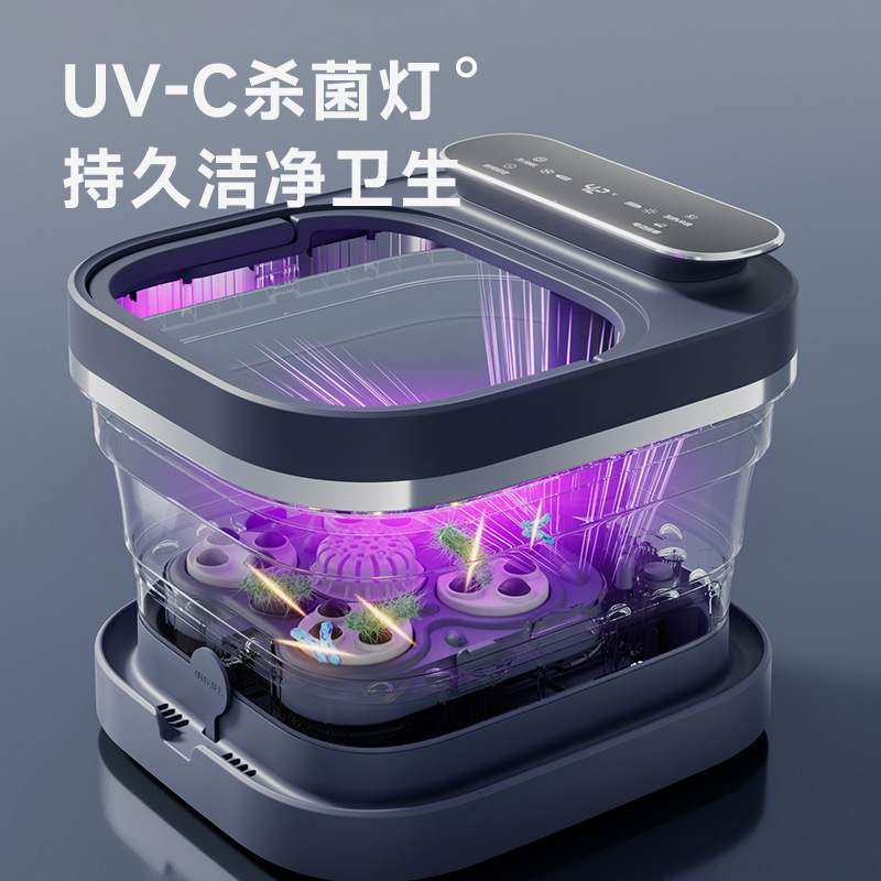 可折叠泡脚桶恒温加热按摩家用全自动按摩器足浴器电动足疗洗脚盆,淘宝优惠券,粉丝福利购,淘宝优惠卷