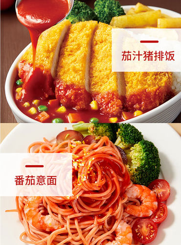 单瓶】番茄沙司天天顺商用1.3kg大瓶家庭装薯条番茄酱拍2瓶可包邮 - 图2