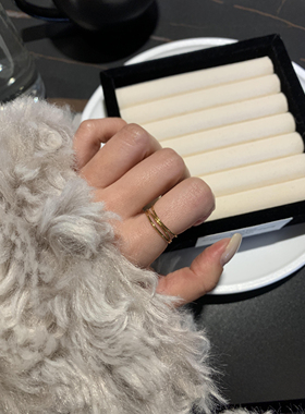 灵动缠绕系列~上手显手细耐看极简日常低调百搭食指小众设计温柔