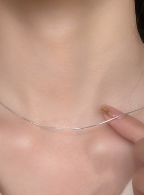 新鲜氧气感~细致精致丝滑蛇骨百搭细项链颈链气质款ins叠搭神器