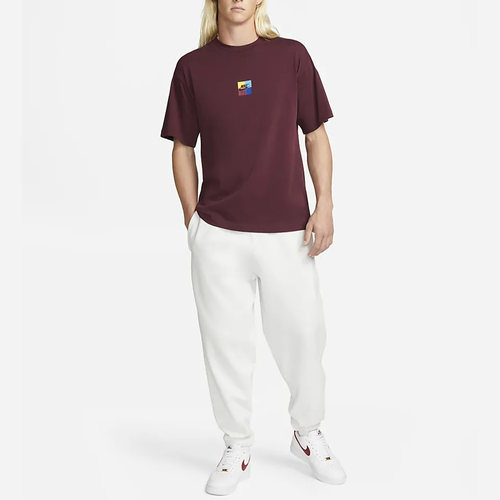 Nike/耐克正品夏季男女字母印花圆领运动短袖T恤FD8541-681 - 图1