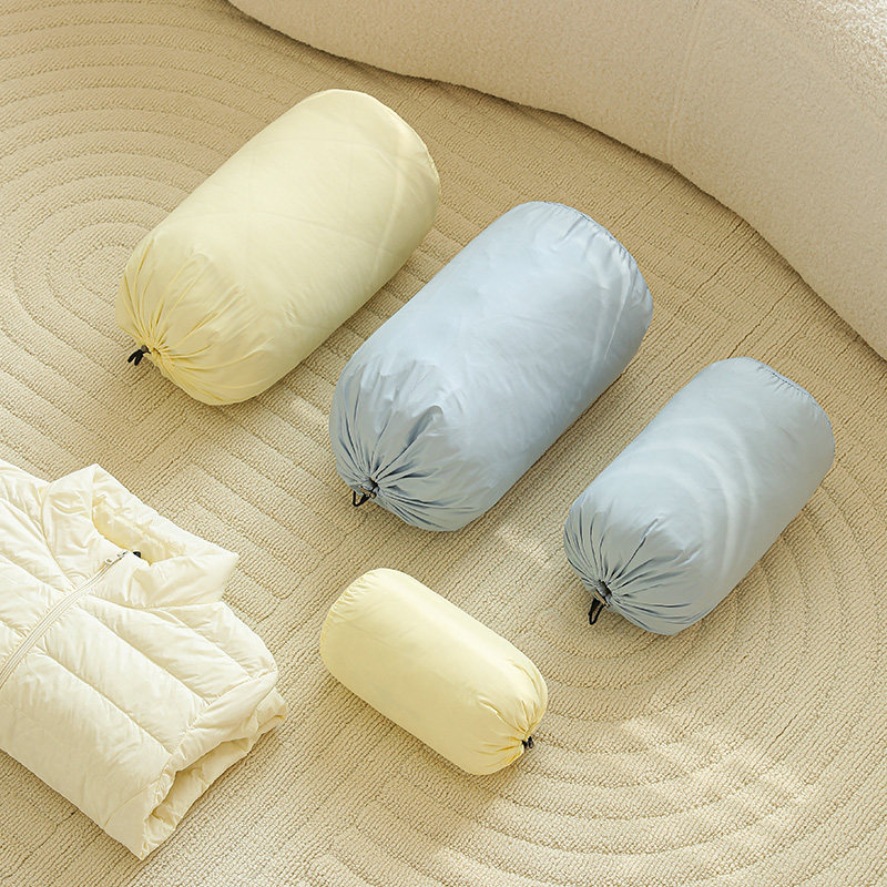 羽绒服专用收纳袋户外旅行轻薄便携束口抽绳压缩袋衣物整理防尘袋,淘宝优惠券,粉丝福利购,淘宝优惠卷