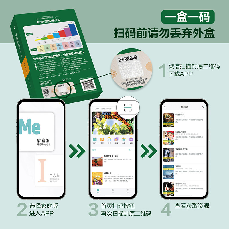 书虫牛津英汉双语读物(升级版)二级123(适合初二、初三年级) 书虫系列英语英语课外读物阅读轻松英语名作欣赏中英对照英汉互译书籍
