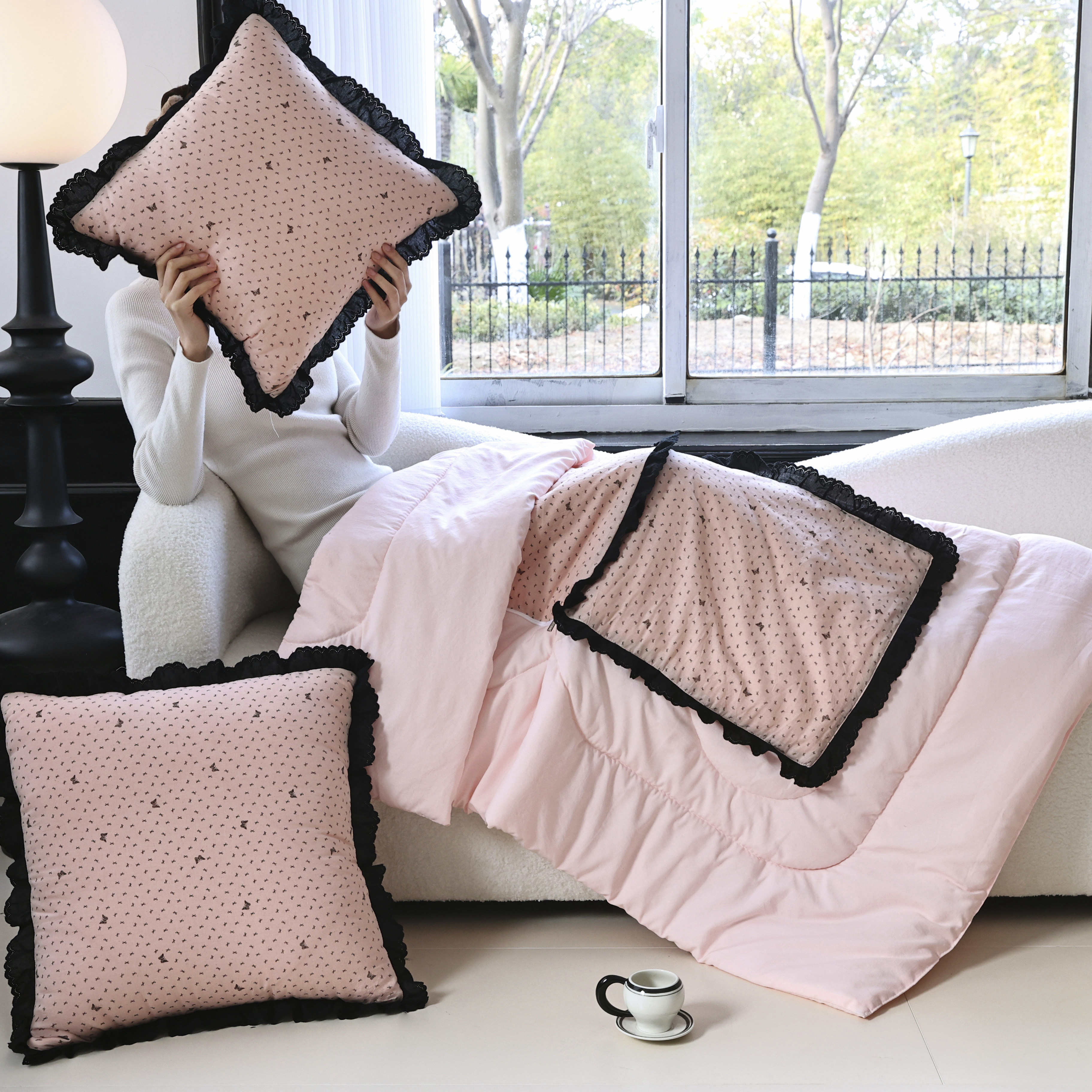 抱枕被子两用全棉办公室午睡毯车用靠垫抱枕毯子二合一车载枕头被,淘宝优惠券,粉丝福利购,淘宝优惠卷