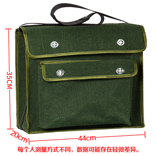 家电维修空调安装工具包电工帆布多功能单肩五金工具箱加厚双层底 - 图1