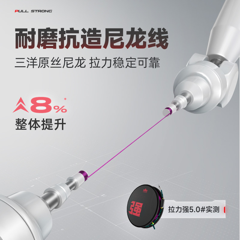 汉鼎线组鱼线成品主线鲫鱼钓鱼线组套装全套配件用品线拉力强鱼线