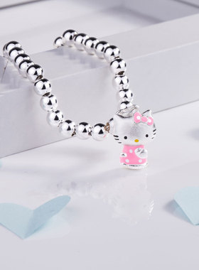 925纯银卡通哆啦A梦叮