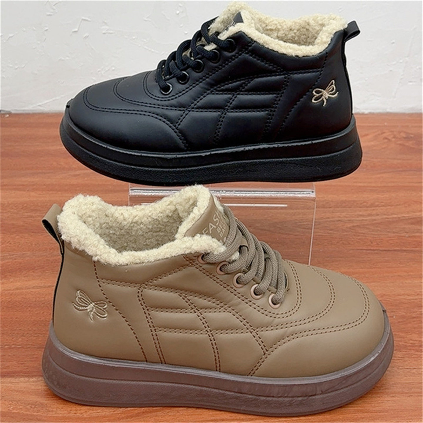 冬季女棉鞋老北京加绒加厚休闲妈妈鞋大头保暖中老年休闲棉靴,淘宝优惠券,粉丝福利购,淘宝优惠卷