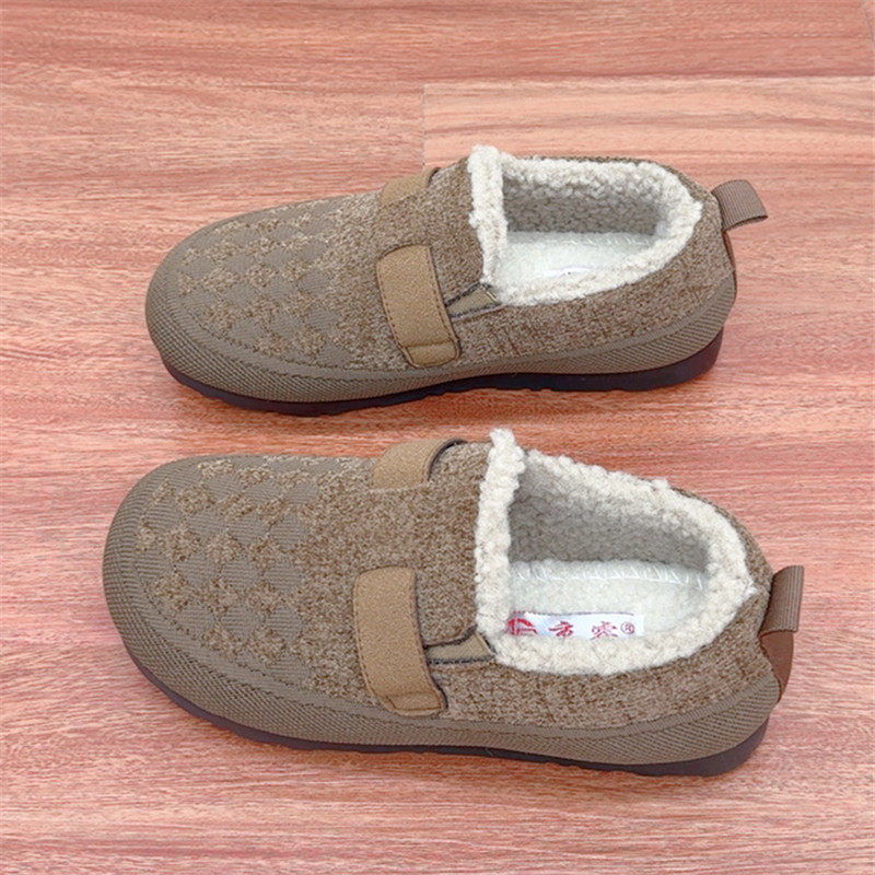 2024女冬季加绒加厚保暖女士棉鞋软底舒适勃肯鞋新款老北京布鞋,淘宝优惠券,粉丝福利购,淘宝优惠卷