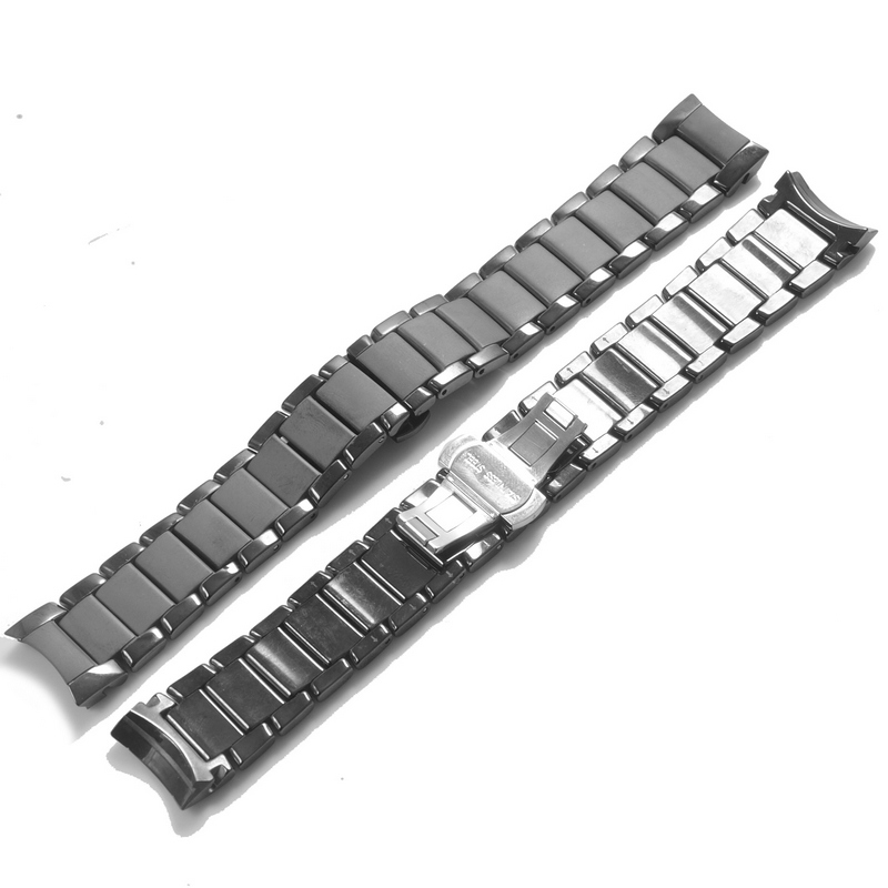 carty陶瓷表带 适用阿玛尼 AR1452 AR1425 1426表带22/24mm表链男