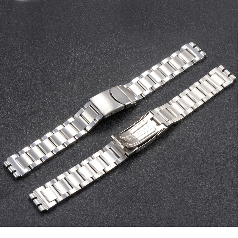 carty手表带配件钢带斯沃琪钢表带 carty配件