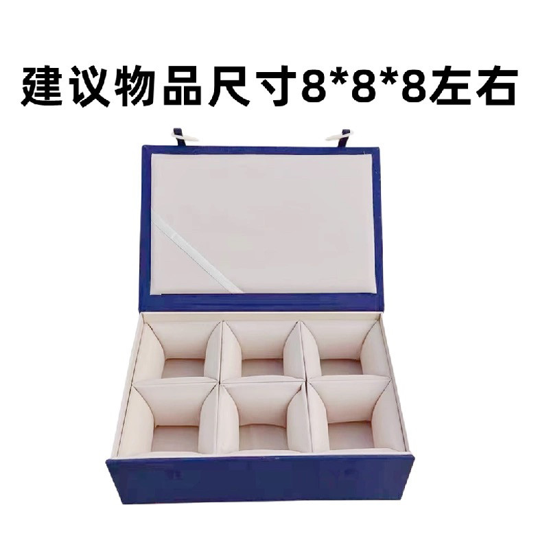 蓝色布艺盒紫砂壶包装礼盒主人杯陶瓷杯单壶盒子茶具配套包装空盒,淘宝优惠券,粉丝福利购,淘宝优惠卷