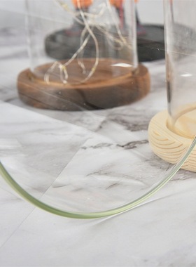 爱心永生花手办盲盒积木香薰摆件