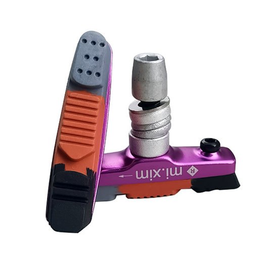 自行车折叠车抽屉式铝合金外框刹车皮刹车块V刹皮V刹胶皮 55mm