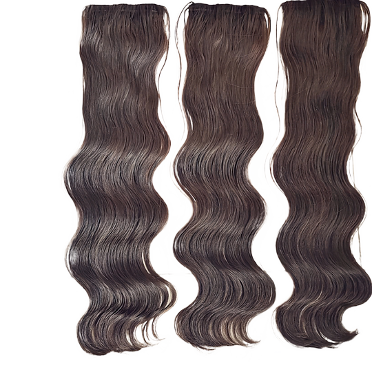 发片真发卷发片无痕隐形真头发水波纹片发三片式片发大波浪一片式