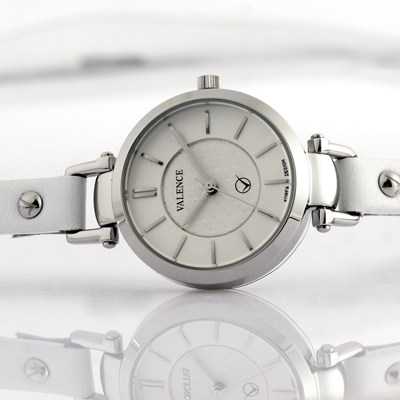 华轮时valence韩国时尚皮带石英表 华轮时国产腕表