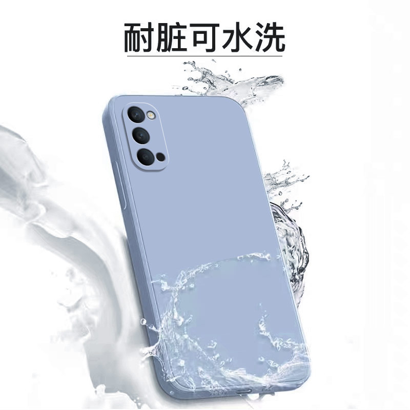 适用OPPOReno4pro手机壳新款reno4por保护套液态硅胶PDNM00镜头全包防摔oopor磨砂opoor男opopr女软0pp0外壳 - 图2