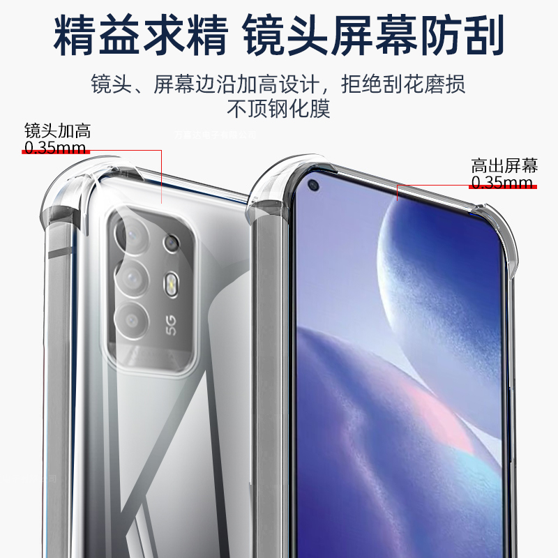 opporeno5z手机壳透明reno5Z保护硅胶套oppo全包z5g防摔opporeon软外壳0pp0男女opopreno5Z超薄简约reon新款 - 图1