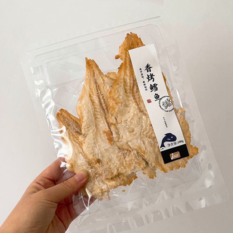 佳美洋香烤鳕鱼片山东青岛特产即食海产品香烤鳕鱼片100g 3件包邮 - 图1