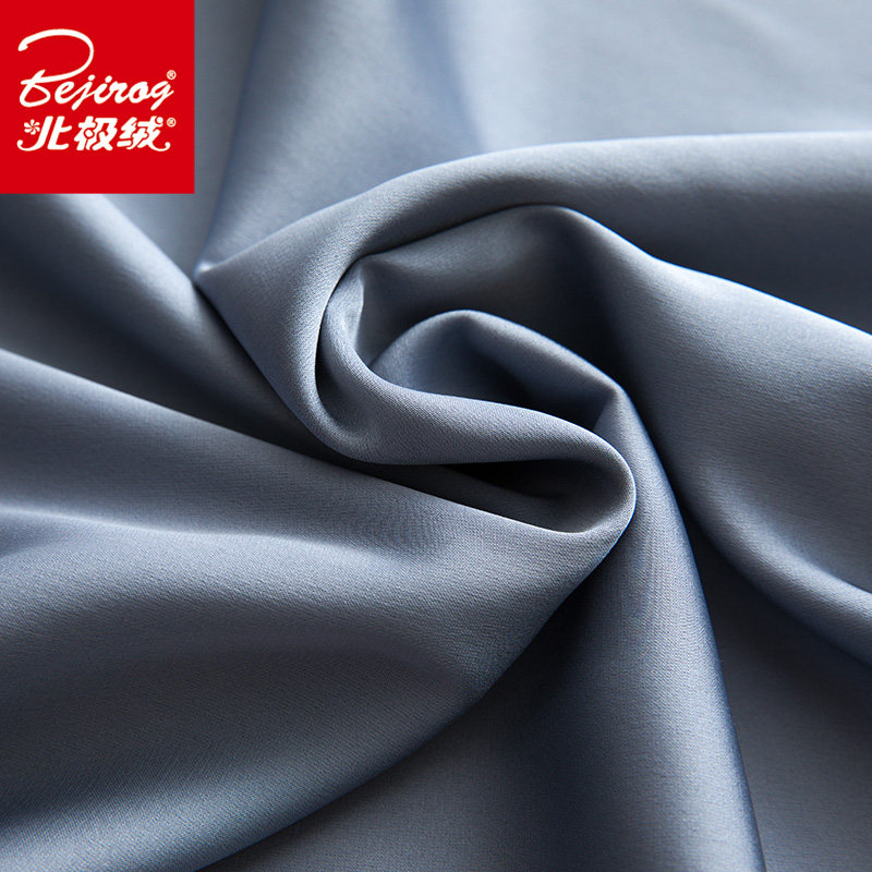 春秋五件套冰丝绸性感吊带带睡裙 北极绒百盈睡衣/家居服套装