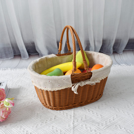 Bodu Craft Fruit Basket Carrying Basket