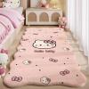 KT cat cute pink plush bedside blanket