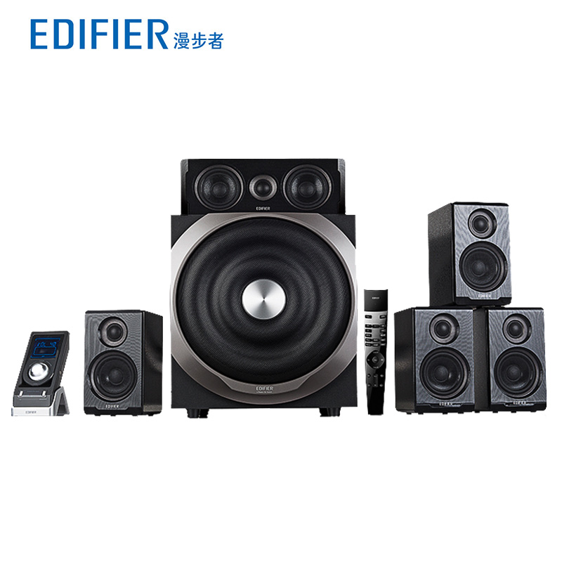 音响 hifi 数字家庭影院音箱重低音炮电视 S5.1MKII 漫步者 Edifier 音响 hifi 数字家庭影院音箱重低音炮电视 S5.1MKII 漫步者 Edifier