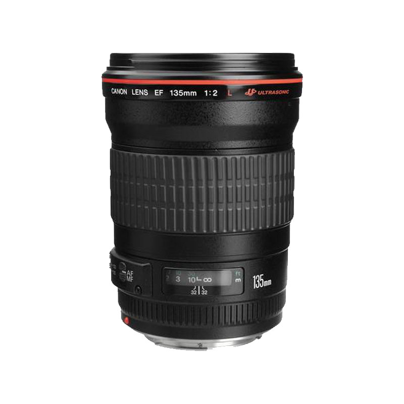 佳能EF 135mm f/2L USM远摄红圈美人头人像定焦单反镜头135 F2-图3