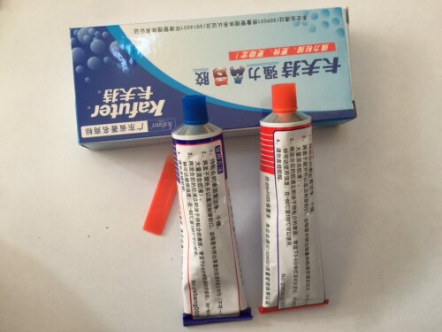 正品卡夫特ab胶强力胶水改性丙烯酸万能胶水金属塑料胶水70g/对 - 图1
