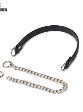 窒息项圈女小狗金属P链m刻字定制