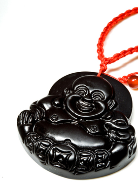 梦克拉弥罗佛吊坠砭石