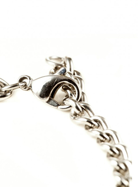 时尚风钨金复古铆钉手链