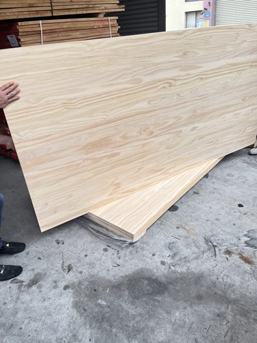 新西兰松木直拼板AA榻榻米木料衣柜橱柜料原木1.22×2.44×0.024 - 图3