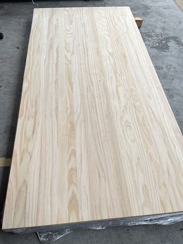 新西兰松木直拼板AA榻榻米木料衣柜橱柜料原木1.22×2.44×0.024 - 图0