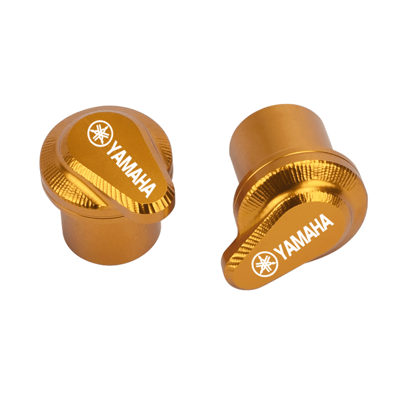 适用雅马哈R1/R6/R3/R25  MT09/03/07 改装轮胎气嘴盖 气门芯盖帽 - 图3