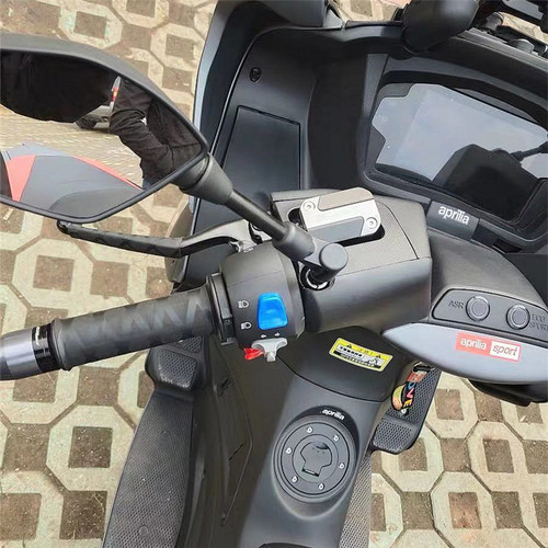 阿普利亚SRMAX250 250GT srmax300改装上泵盖刹车油壶油杯盖 配件 - 图0