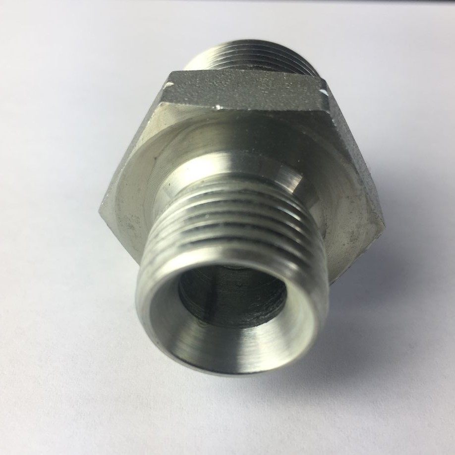 伊顿标准英制液压过渡接头高压油管外丝直通转换接头C型垫密封1B,淘宝优惠券,粉丝福利购,淘宝优惠卷