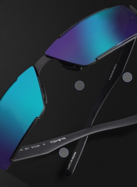 偏光男士太阳镜框开车墨镜轻便高清偏光镜潮