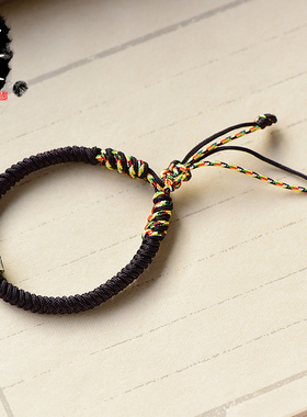 手工编织手链民族男女情侣款