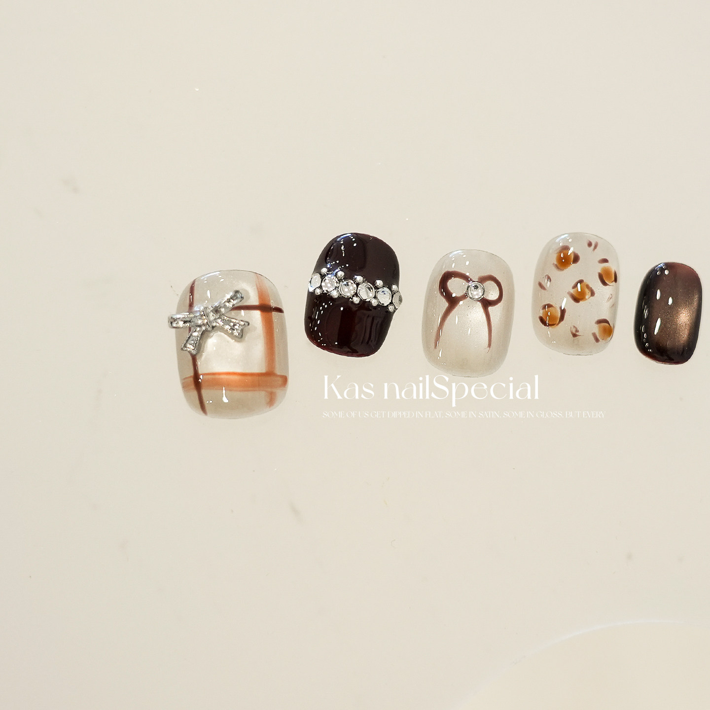 「摩卡日记」纯手工日式短甲椭圆芭蕾舞鞋波点甜美气质风格穿戴甲,淘宝优惠券,粉丝福利购,淘宝优惠卷