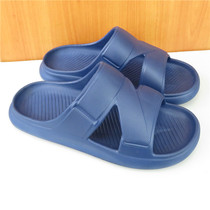 Ultra light new 50 plus fattening 49 big code 48 Tats 47 men slippers 46 pure color thick bottom summer non-slip cool down