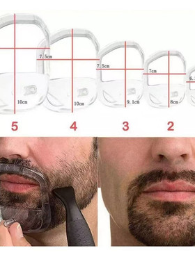 5 Different Sizes Of Beard Shapes Male Beard Styling Mold